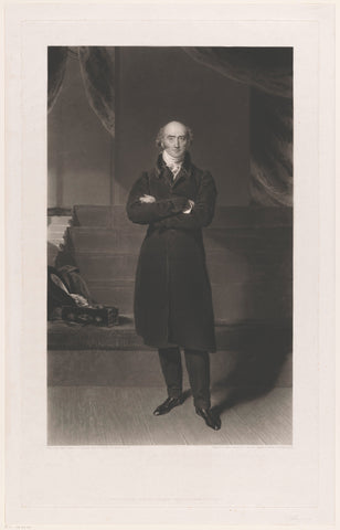 Portrait of George Canning, Charles Turner, 1829 Canvas Print