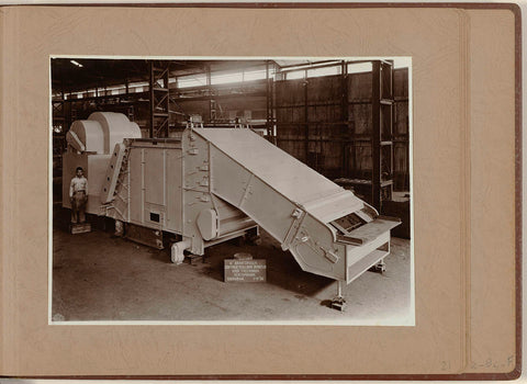 Braat tea drying machine, anonymous, 1936 Canvas Print