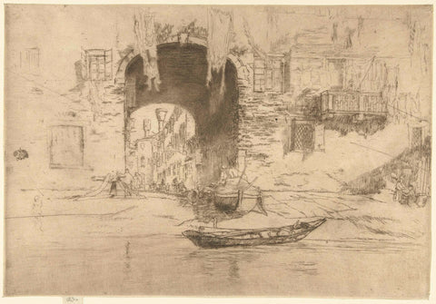 San Biagio, James Abbott McNeill Whistler, 1879 - 1880 Canvas Print