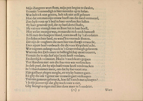 Exmonitions, page 5, Crispijn van de Passe (II), 1641 Canvas Print