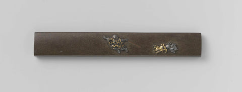 Sword knife hilt, Goto Mitsuyasu, 1500 - 1900 Canvas Print