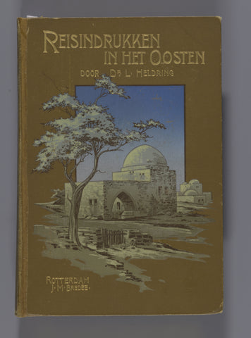 Egypt, Pages from the Photographer’s Copy of his Book Reisindrukken in het Oosten, L. Heldring, c. 1901 Canvas Print