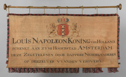 Banner, anonymous, 1806 Canvas Print