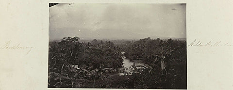 Buitenzorg. Behind Belle-Vue, Woodbury & Page, 1863 - 1869 Canvas Print