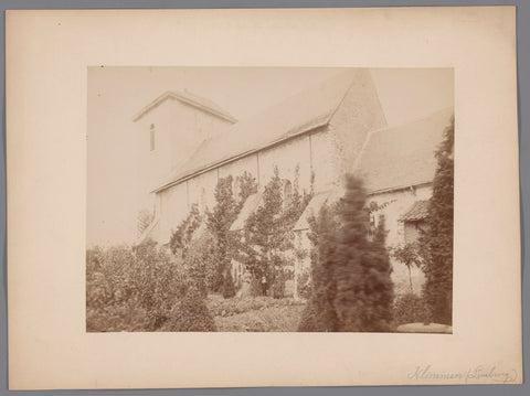 Sint-Remigiuskerk in Klim for the expansion in 1906, anonymous (Monumentenzorg) (attributed to), c. 1906 Canvas Print