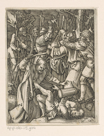 Capture of Christ, Albrecht Dürer, 1511 - 1534 Canvas Print