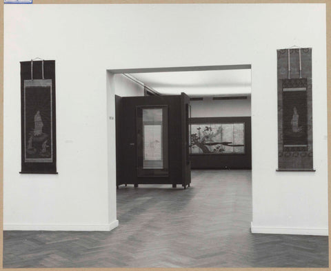 Passage to another room with two paintings on either side, 1961 Canvas Print