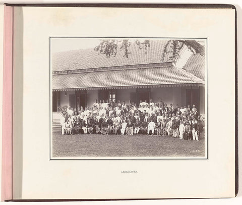 Pupils, Tan Tjie Lan, c. 1902 Canvas Print