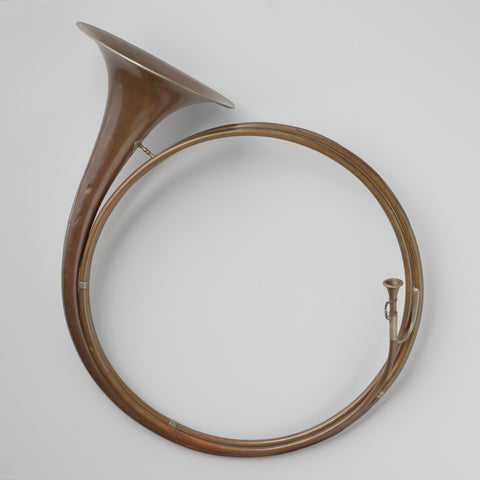 Natural horn (hunting horn), Václav Frantisek et Fils Cervény, c. 1876 - c. 1896 Canvas Print