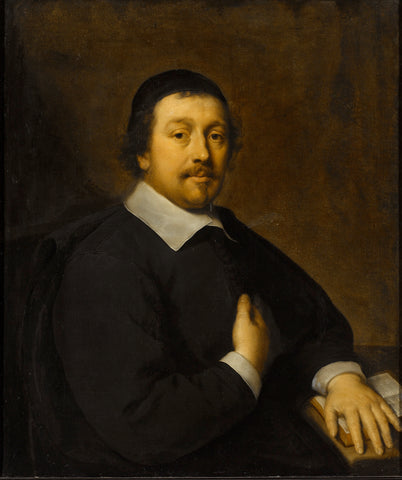 Portrait of Johan van Someren (1622-76), Cornelis Jonson van Ceulen (I), 1650 Canvas Print