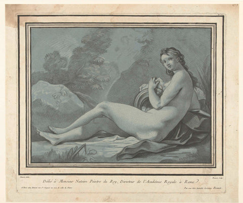 Venus, Louis Marin Bonnet, 1773–1774 Canvas Print