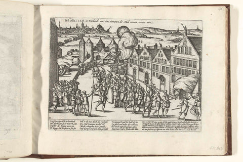 Hattem for the States preserved, 1580, Frans Hogenberg, 1580 - 1582 Canvas Print