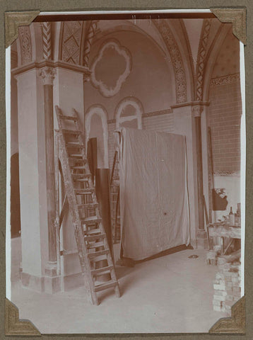 Renovation of room 175 in 1931, 1931 Canvas Print