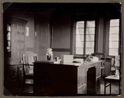 Office of the house of the jetten couple, anonymous, 1925 - 1927 Canvas Print