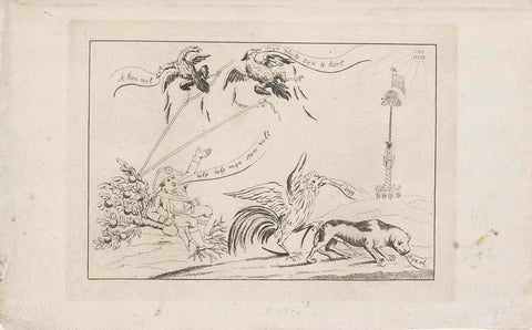 Falling Orange Tree, 1795, anonymous, 1795 Canvas Print