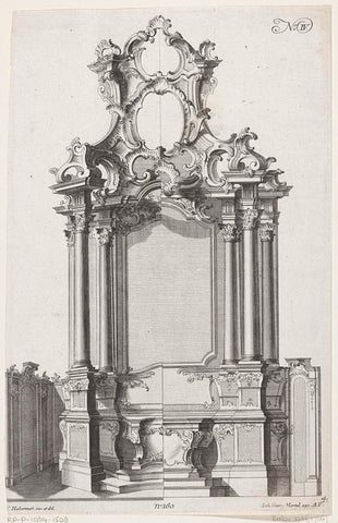 Altar, anonymous, 1731 - 1775 Canvas Print