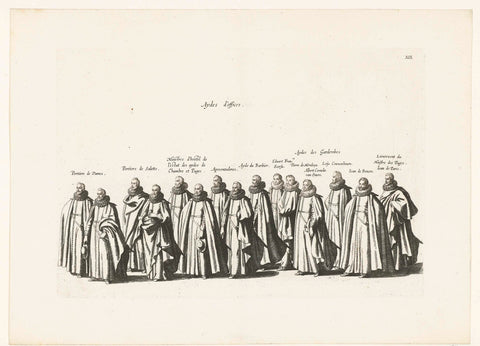 Funeral procession of Archduke Albrecht (plate XIX), 1622, Cornelis Galle (I), 1623 Canvas Print