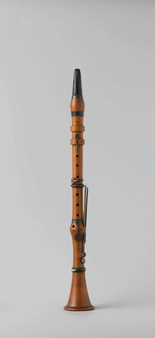 Clarinet, Johannes Theodorus Otté, c. 1835 Canvas Print