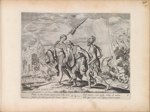 Conversion of Paul, anonymous, 1643 Canvas Print