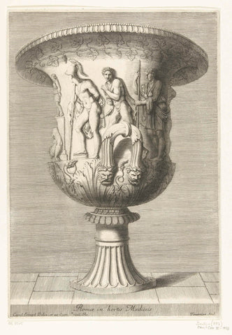 Medici vase, Georges Tournier, c. 1650 Canvas Print