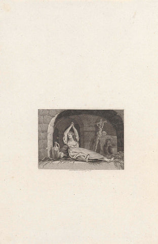 Title page for: Diderot 'De Kloosterling', 1798, Reinier Vinkeles (I), 1798 Canvas Print