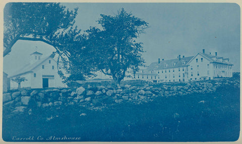 Exterior of the chaplaincy of Carroll County in Ossipee, anonymous, c. 1884 - in or before 1889 Canvas Print