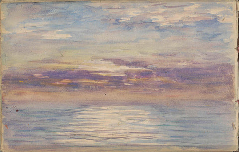 Lucht boven de Barentszzee, Louis Apol, 1880 Canvas Print