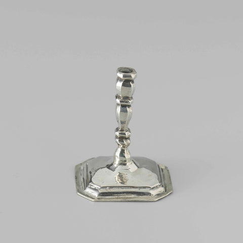 Candlestick, anonymous, c. 1704 - c. 1734 Canvas Print