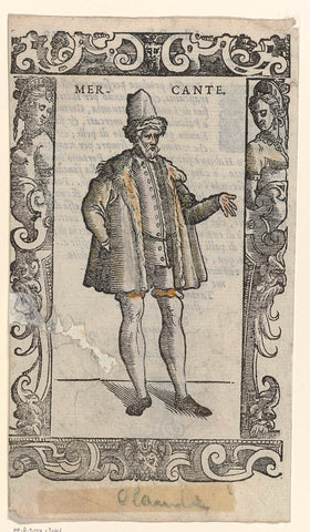 MERCANTE, Christoph Krieger, 1590 Canvas Print