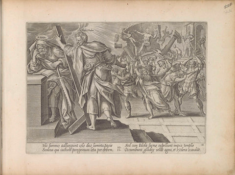 Martelaarschap van Simon Kananeüs en Judas Taddeüs, anonymous, 1643 Canvas Print