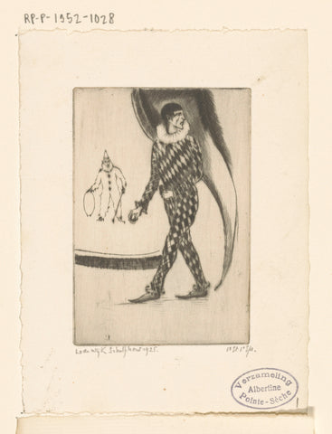 Harlequin, Lodewijk Schelfhout, 1925 Canvas Print