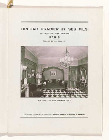 Art - Goût - Beauté, Feuillets de l' élégance féminine, Novembre 1931, No. 135, 12e Année, p. 3, anonymous, 1931 Canvas Print