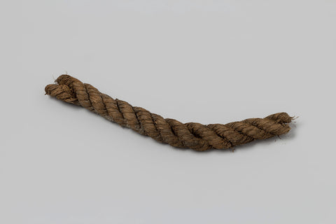 Rope found in combination with a block from the wreck of the Dutch East Indiaman ''t Vliegend Hart', , 1729 - 1735 Canvas Print