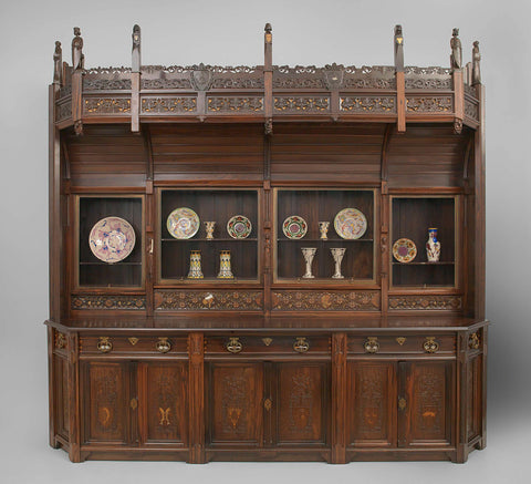 Sideboard, Kunsthandel E.J. van Wisselingh, c. 1902 Canvas Print