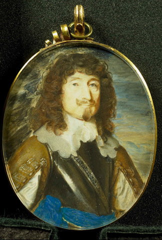 George Gordon (1592–1649), second Marquis of Huntley, Samuel Cooper, 1630–1672 Canvas Print