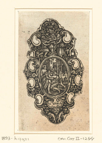 Plaquette, anonymous, 1600 - 1620 Canvas Print