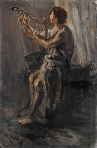 David, Joseph Israëls, 1899 Canvas Print