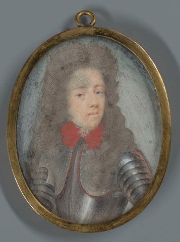 Portrait of Hendrik Casimir II (1657-96), Prince of Nassau-Dietz, Marie Duchatel (attributed to), c. 1690 Canvas Print