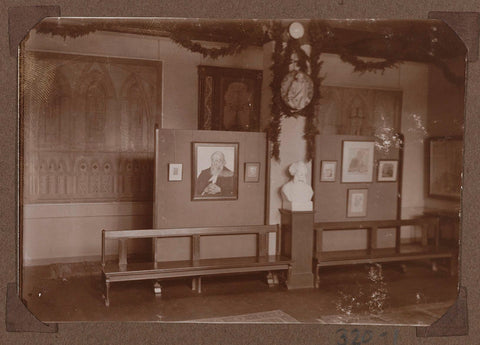 Commemorative exhibition of P.J.H. Cuypers in the halls of the KOG in 1927, 1927 Canvas Print