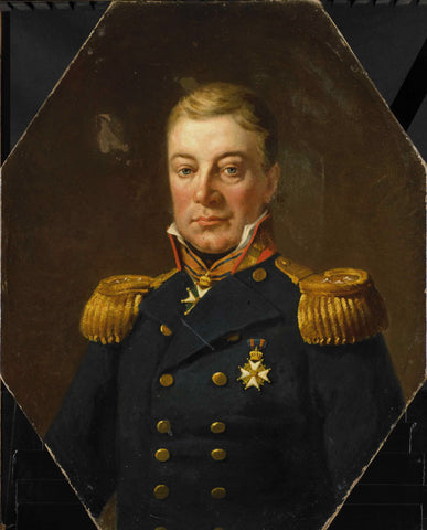 Arnold Adriaan Buyskes (1771-1838). Commissioner-General (1816-19), anonymous, c. 1865 Canvas Print