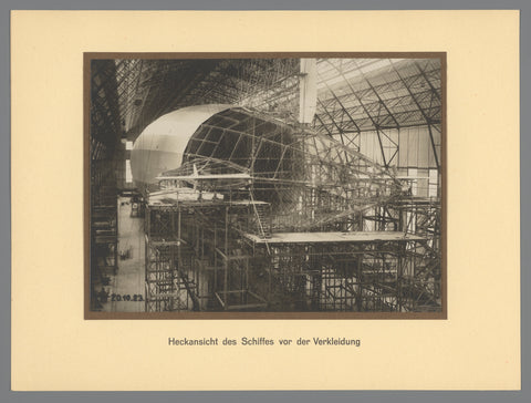 The Back of the Blimp, anonymous, 1924 Canvas Print