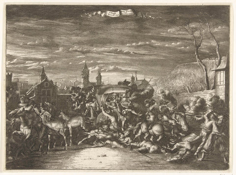 Capture of Prince Wilhelm von Fürstenberg, 1674, anonymous, 1674 Canvas Print