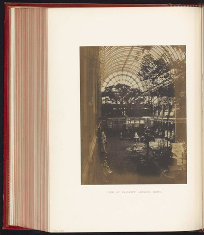 Interieur van het Crystal Palace tijdens de Great Exhibition of the Works of Industry of All Nations van 1851, Claude-Marie Ferrier (possibly), 1851 Canvas Print