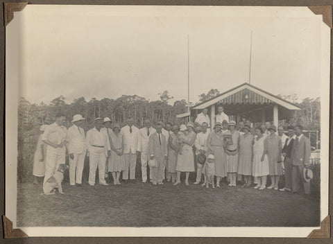 Group photo, anonymous, 1925 - 1927 Canvas Print