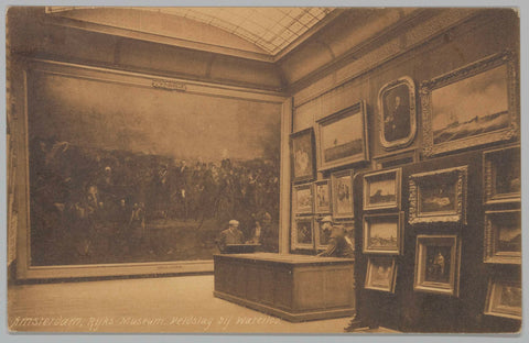 Waterloo room around 1906, 1900 - 1906 Canvas Print