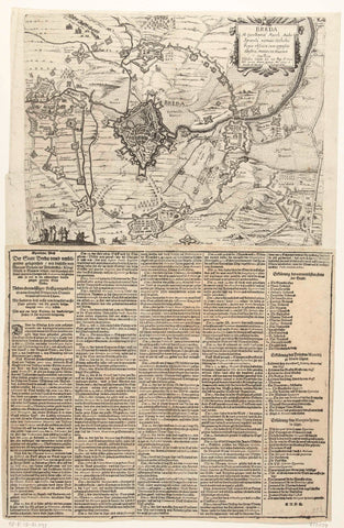 Siege of Breda, 1624, Jacob van der Heyden, 1625 Canvas Print