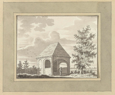 Kapel bij Ziegtelen, Ernst Willem Jan Bagelaar, 1800 Canvas Print