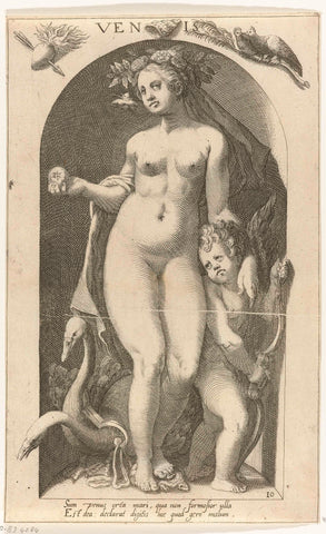 Venus, Nicholas Braeu, 1598 Canvas Print