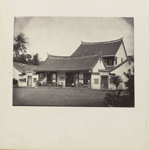 Chinese house in Molenvliet, Woodbury &Page, 1863 - 1866 Canvas Print