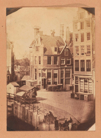 Amsterdam, View of Reguliersbreestraat, Eduard Isaac Asser, c. 1853 Canvas Print